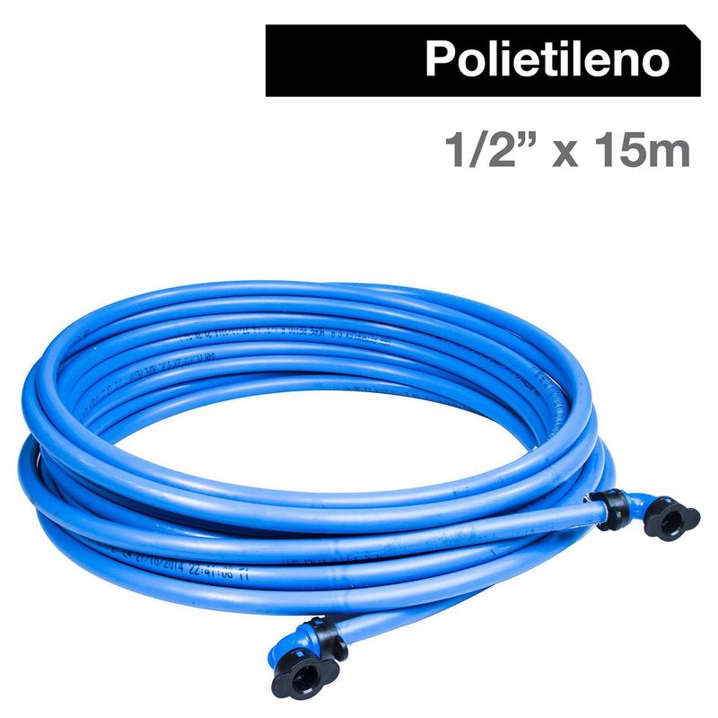 BLU LOCK - Tubería Polietileno Agua 1/2 "x15 m