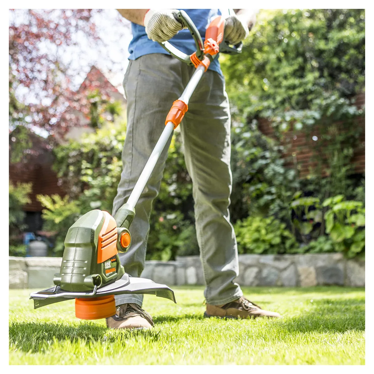 BAUKER - Orilladora eléctrica 550 W