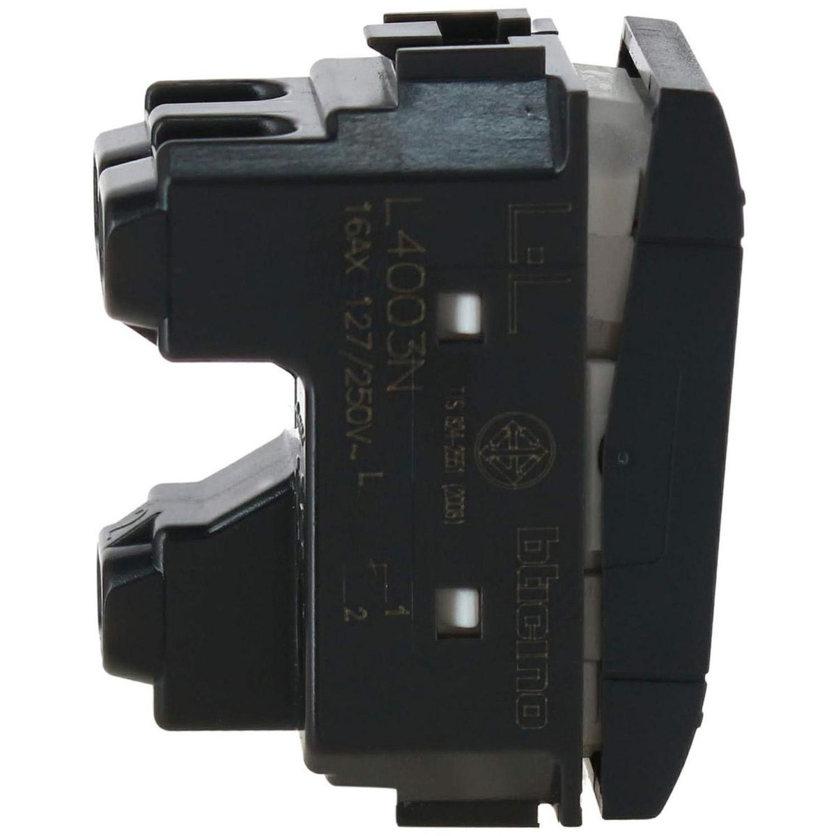 BTICINO - Interruptor 9/24 16 A Negro