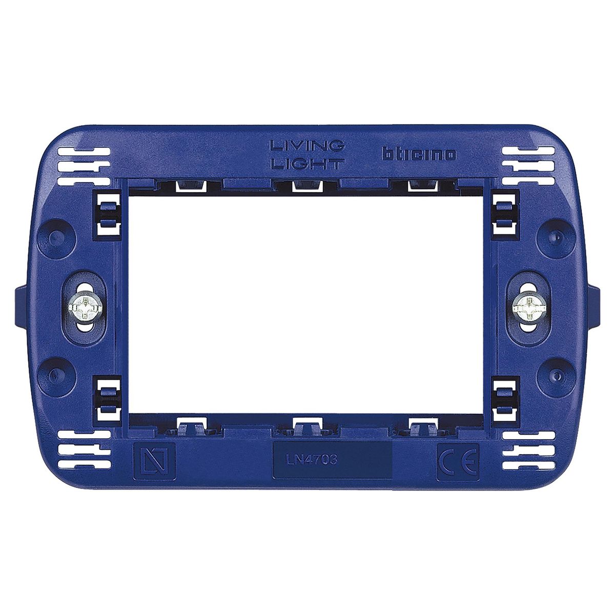 BTICINO - Soporte 3 Módulos Para Serie Living Light