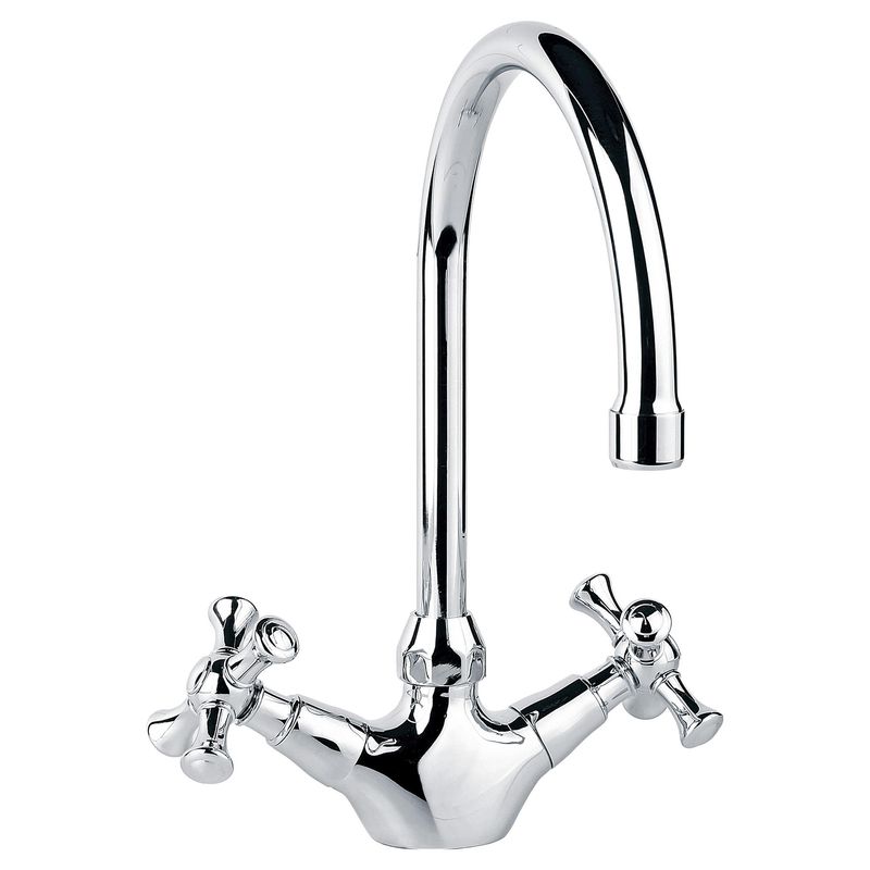 FAS - Monoblock para lavaplatos cromado
