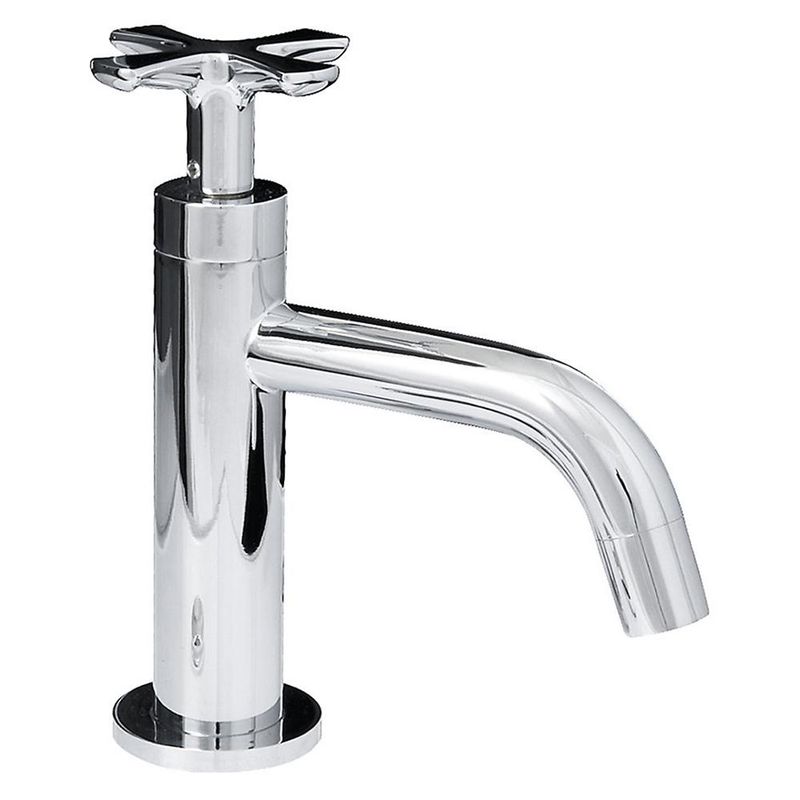 FAS - Llave para lavatorio manual plateado