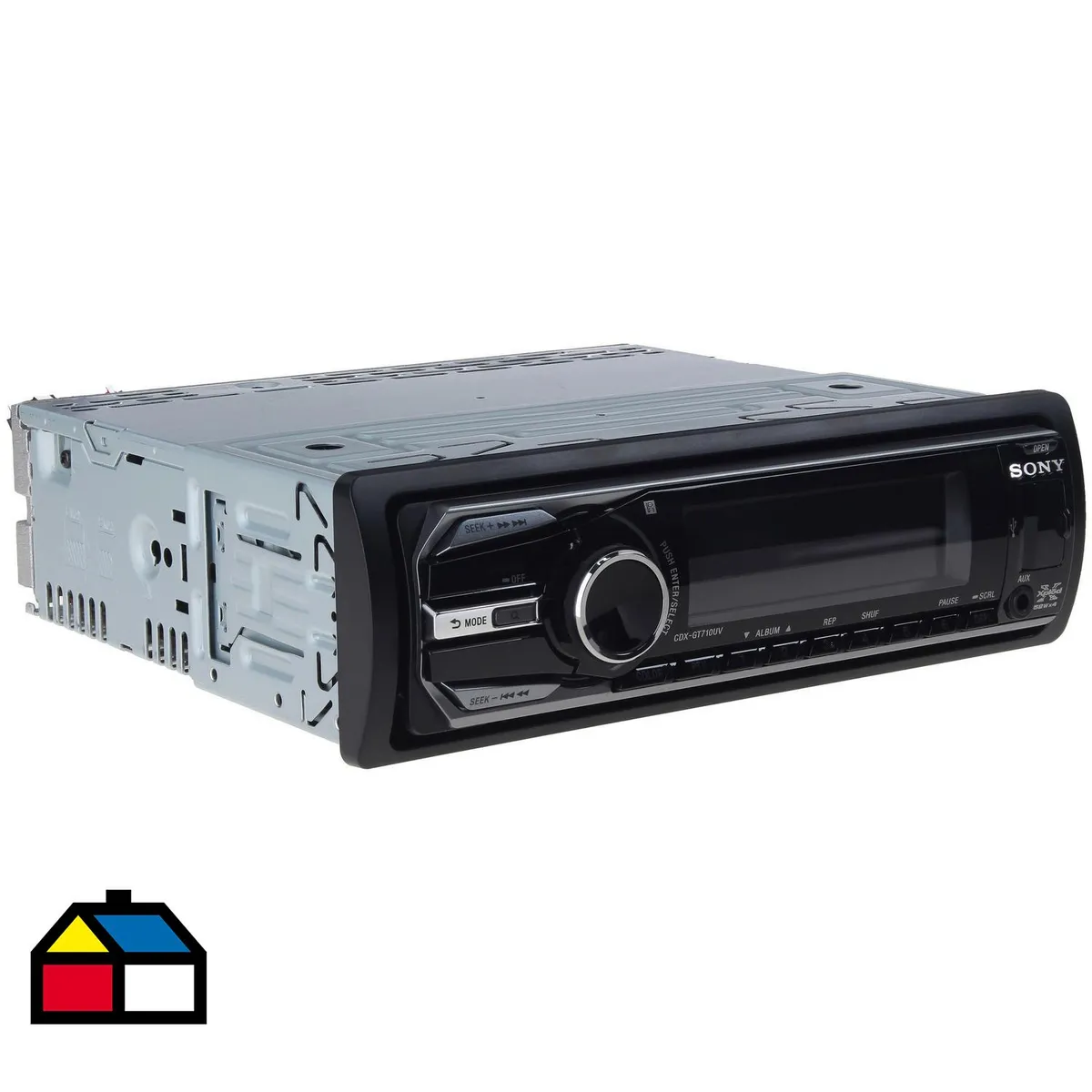 SONY - Radio para auto USB 5 cm x 17 cm x 19 cm negro