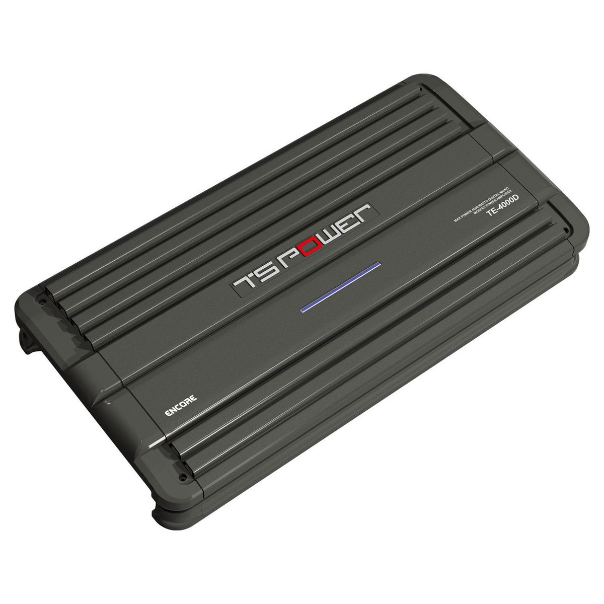 TS POWER - Amplificador 5Cmx22Cmx43Cm Negro Con Control Remoto