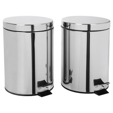 Set 2 Papeleros Metalico 5L