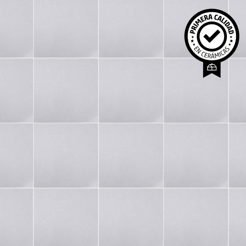 CORONA - Cerámica 33.8x33.8 cm Mikonos Blanco 1.6 m2
