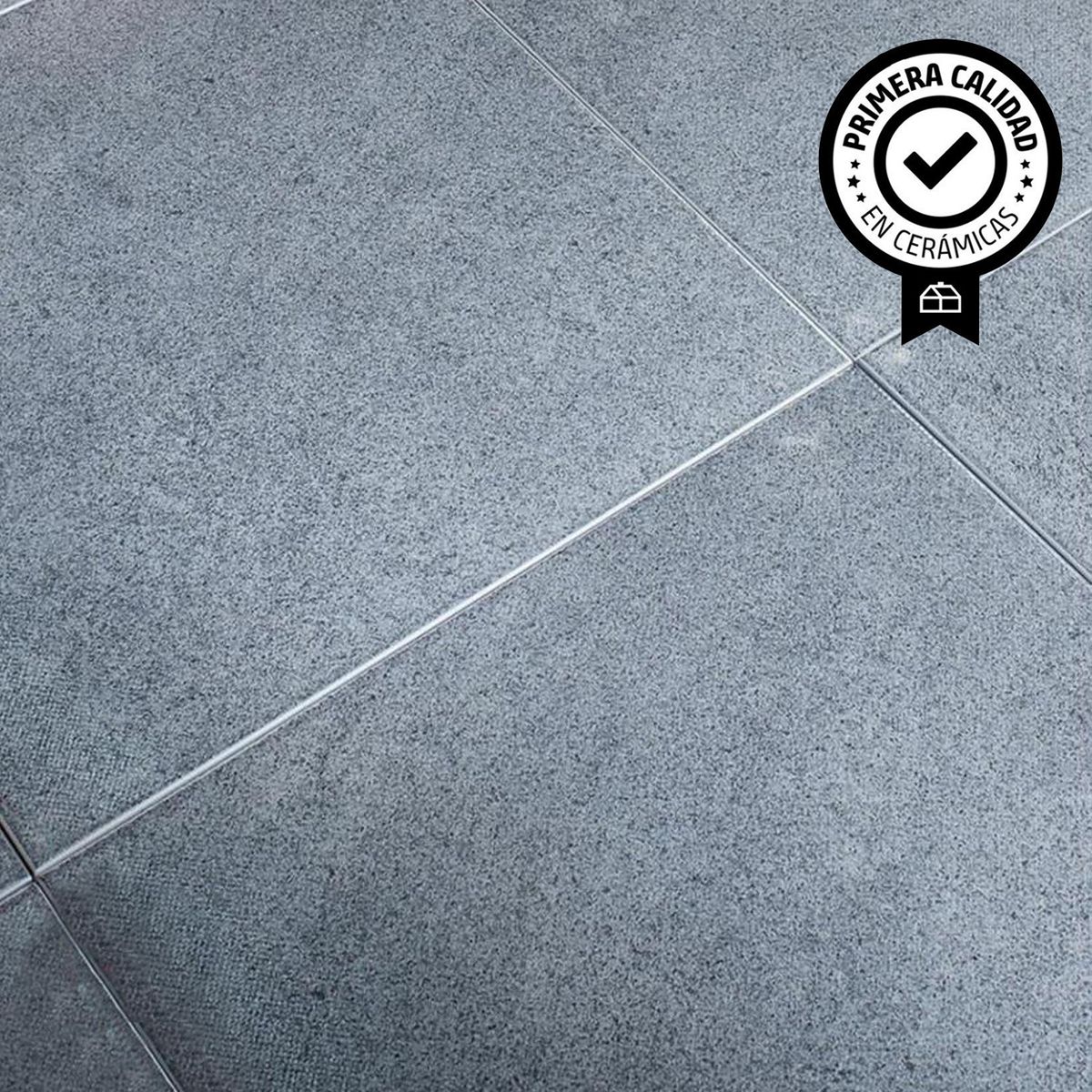 CORONA - Cerámica 33.8x33.8 cm Mikonos Gris 1.6 m2