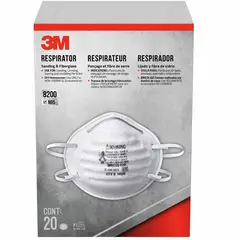 3M - Respirador Desechable N95 8200 20 unidades