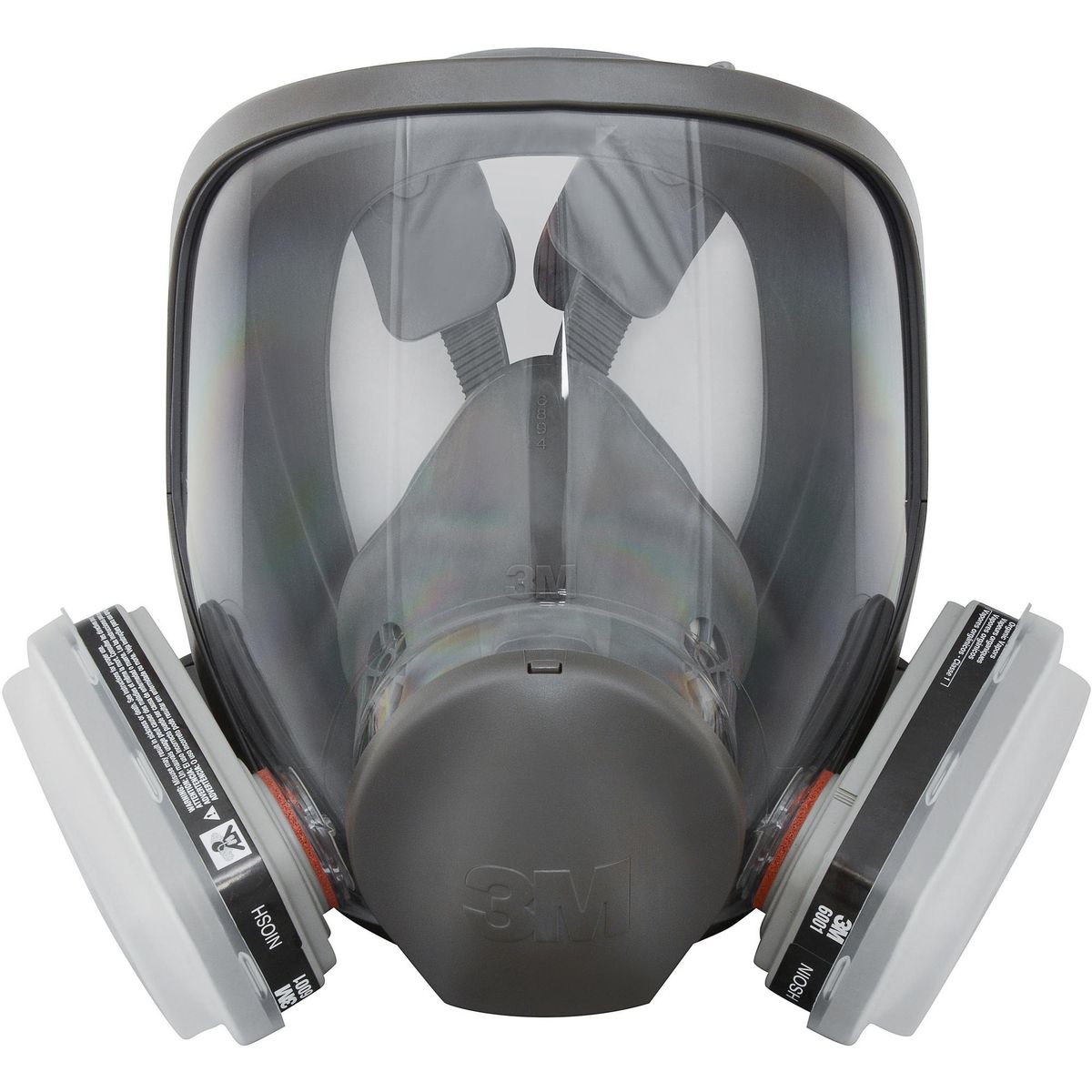 3M - Respirador 3M Rostro completo con 2 cartuchos