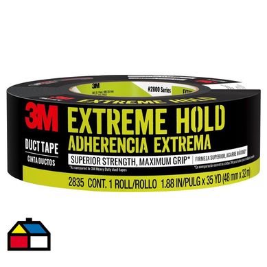 Cinta Duct Tape Adherencia Extrema 48mm x 32mts