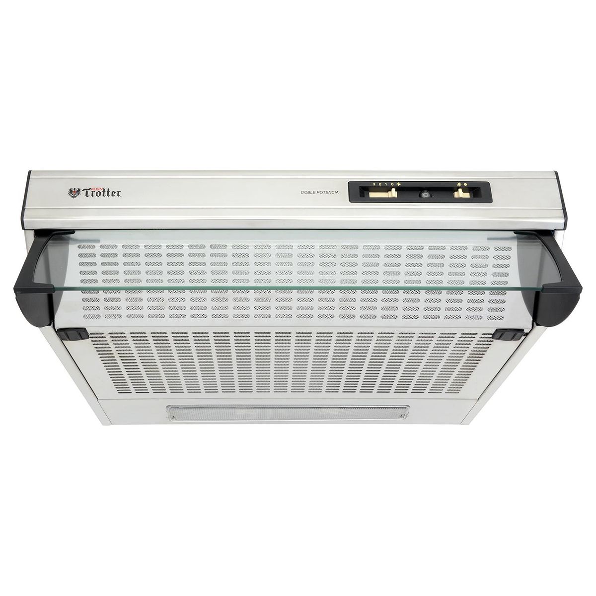 ALBIN TROTTER - Combo encimera 4 quemadores + horno + campana 2500 W gas licuado.