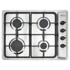 ALBIN TROTTER - Encimera Gas Natural 4 Platos Gris XNG FEIN