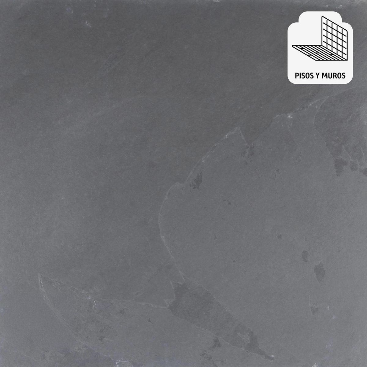 HOLZTEK - Piedra Natural Pizarra 60x60 cm Negro 1.08 m2