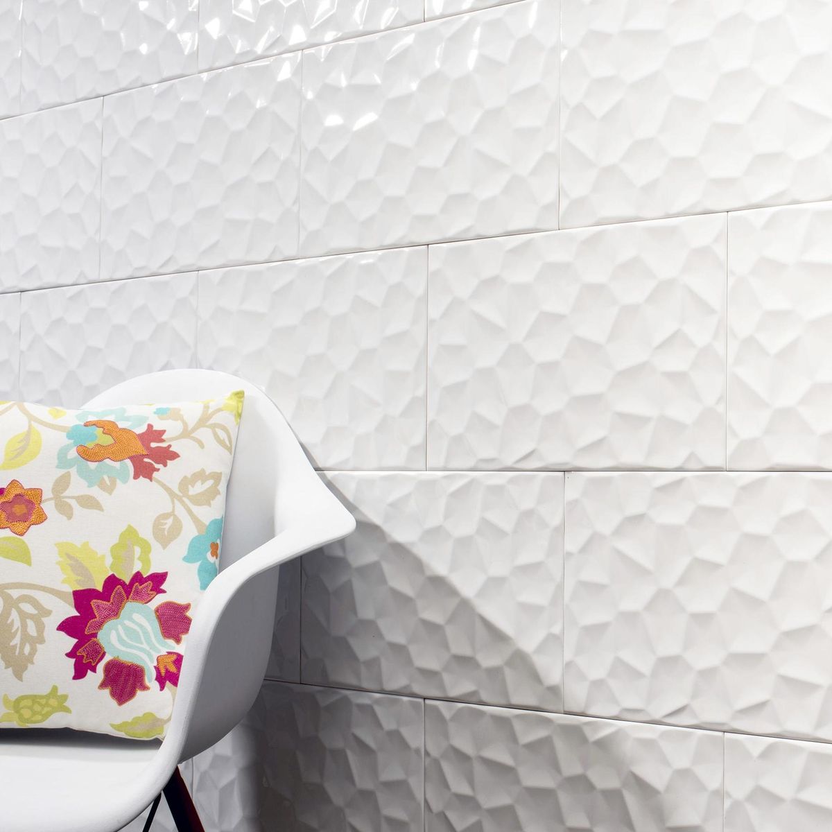 KLIPEN - Cerámica 25x40 cm Boston blanco Blanco 1.5 m2