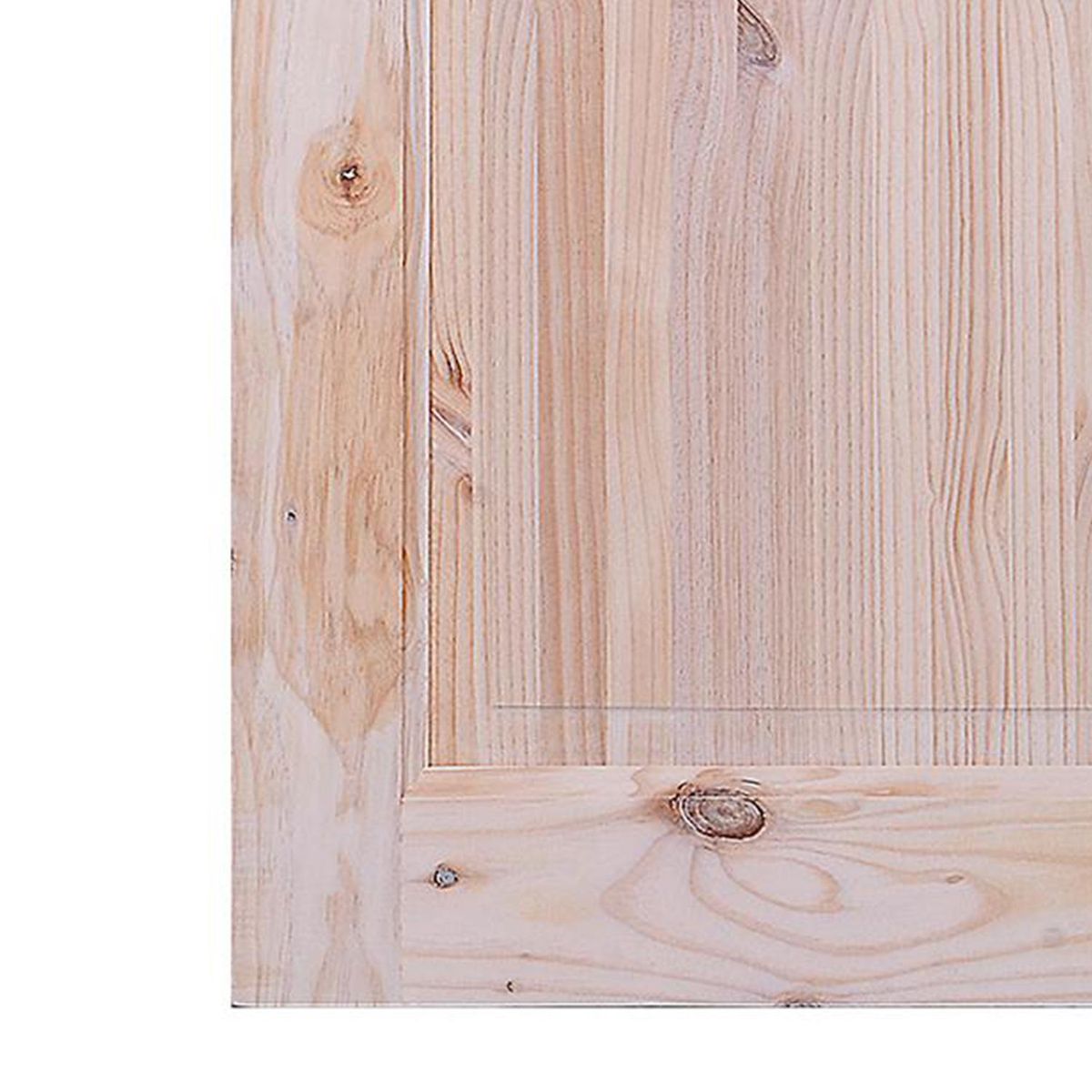 HOLZTEK - Puerta Pino con nudo 2 paneles