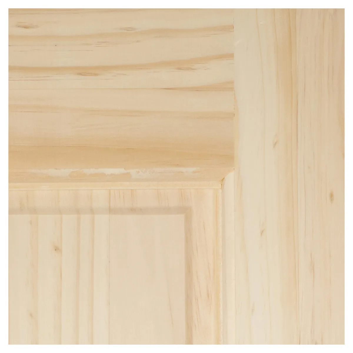 HOLZTEK - Puerta Pino con nudo 2 paneles