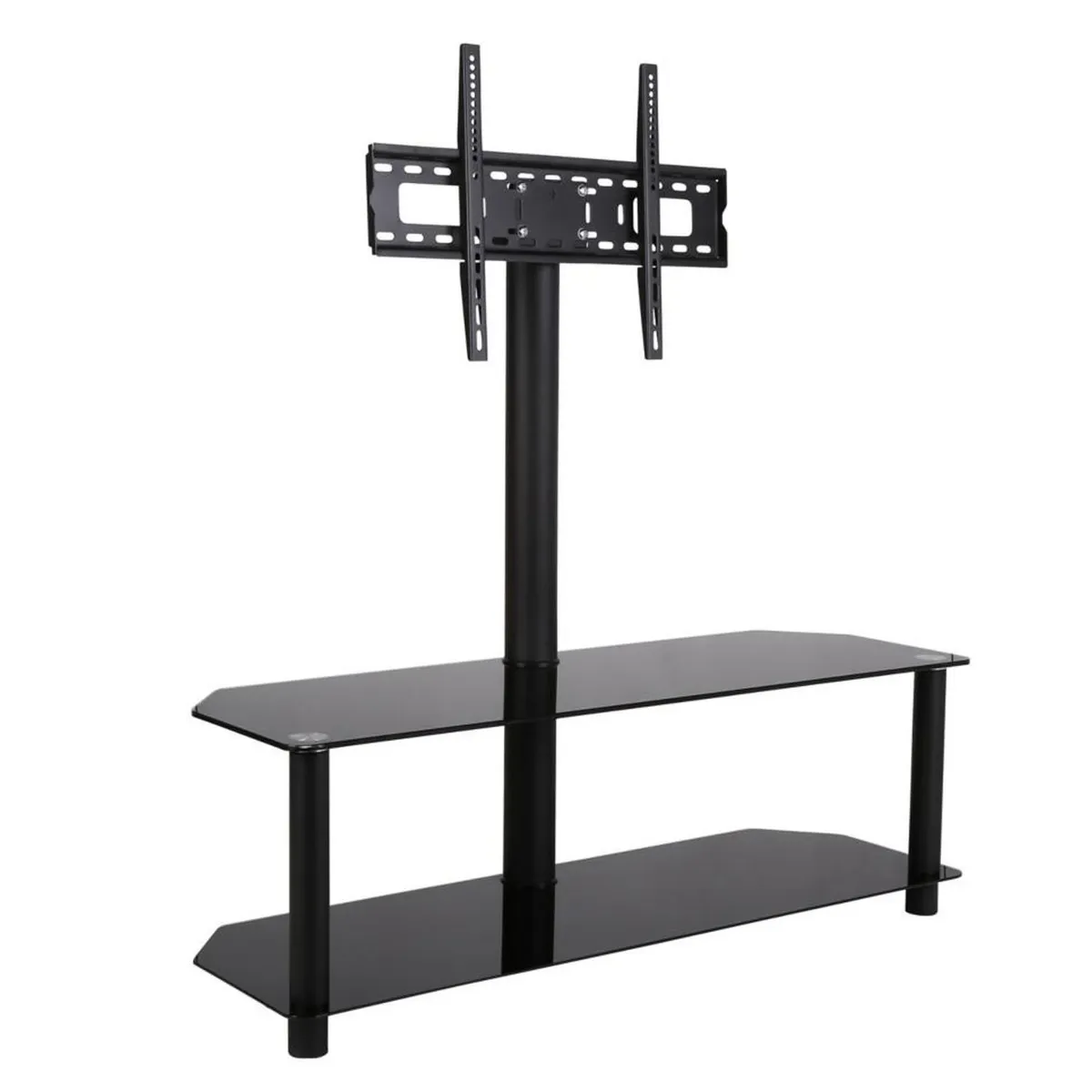 DAIRU - Rack de TV 130x120x40 cm negro