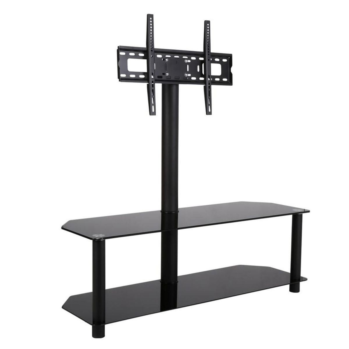 DAIRU - Rack de TV 130x120x40 cm negro