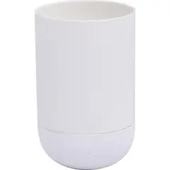 BTICINO - Portalámparas E 27 Borne automático 100W Blanco