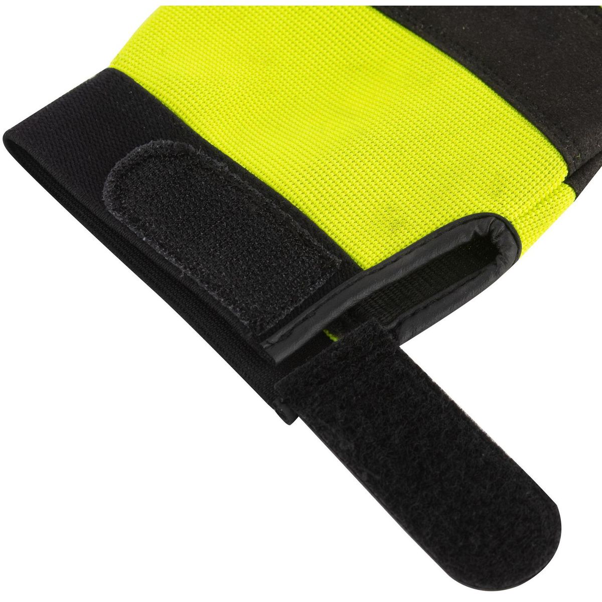 REDLINE - Guante Sin Dedos Supervisor Executive Reflectivo Talla única Amarillo/Negro