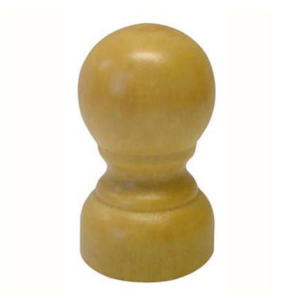 JUST HOME COLLECTION - Set de terminales para barra de cortina 19 mm 2 unidades chocolate