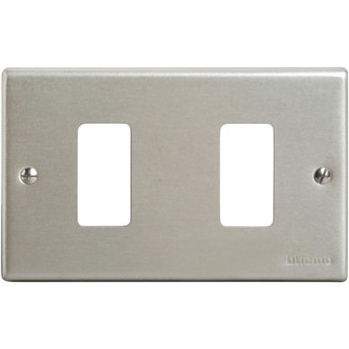 Placa 2 Mdulos Aluminio Oxidal