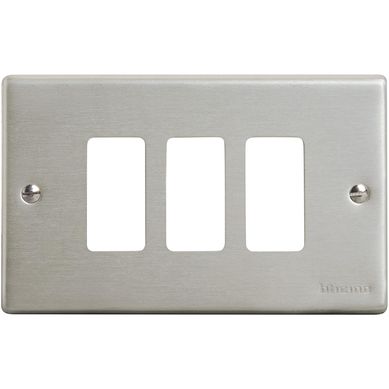 Placa 3 Mdulos Aluminio Oxidal