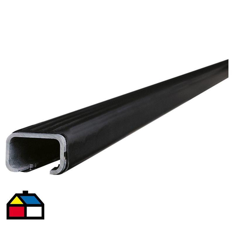 THULE - Barra de techo 4x109x5 cm acero negro