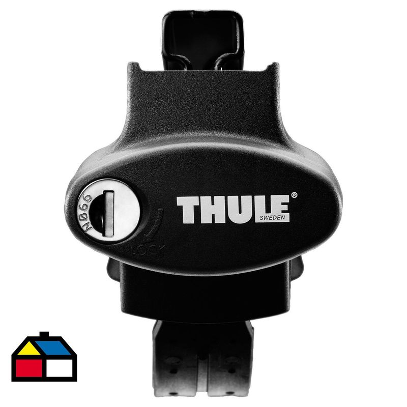 THULE - Base Barra de techo 19,5x29,5x10 cm plástico negro