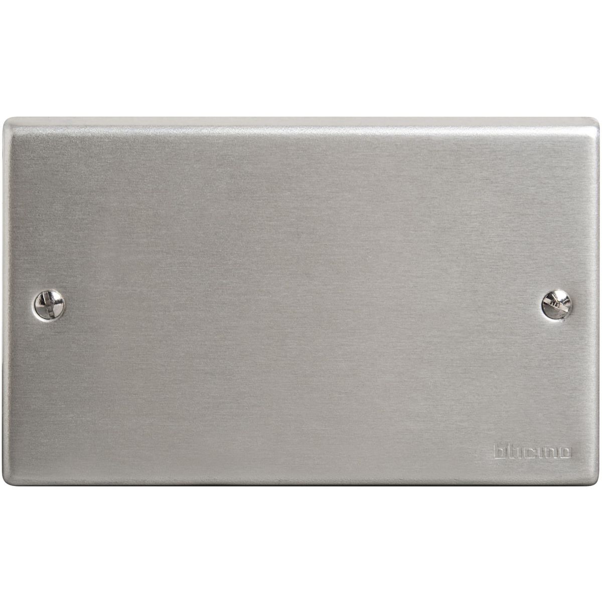 BTICINO - Placa ciega Aluminio Oxidal