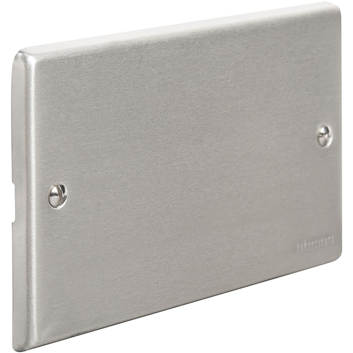 BTICINO - Placa ciega Aluminio Oxidal