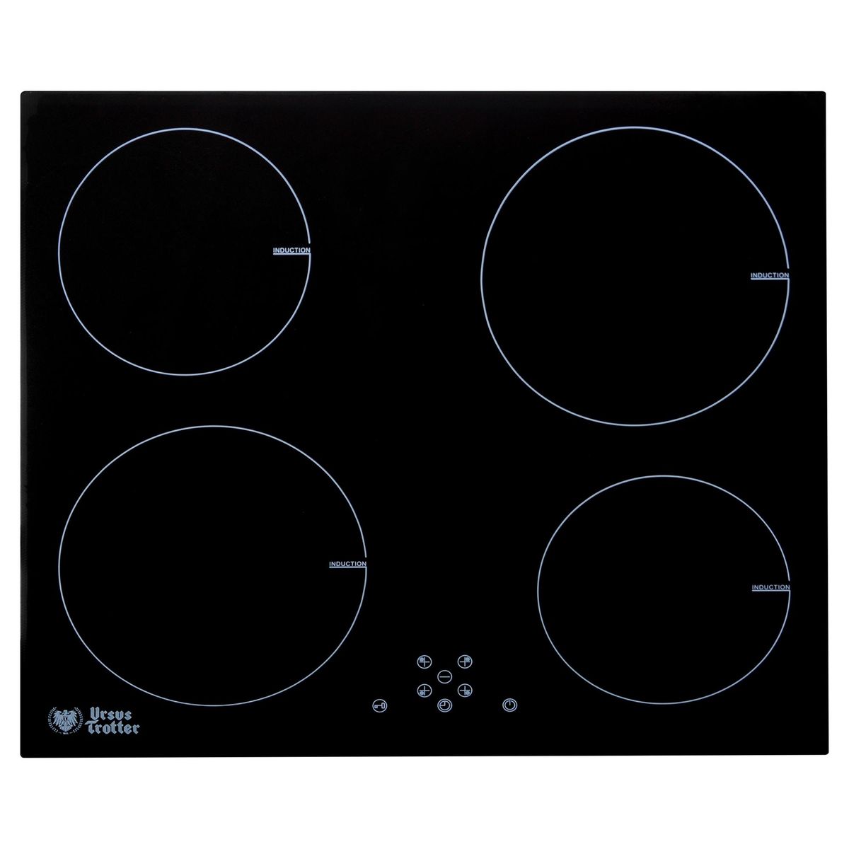 URSUS TROTTER - Encimera Inducción 4 Platos Negro UT IFT4