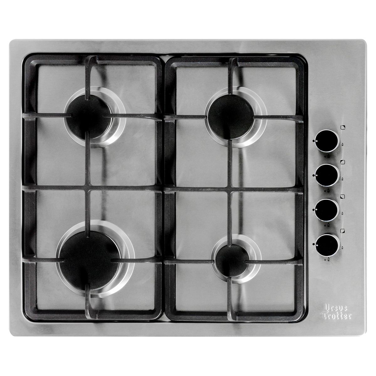 URSUS TROTTER - Encimera Gas 4 Platos Inox UT PRIME G4 FF GN