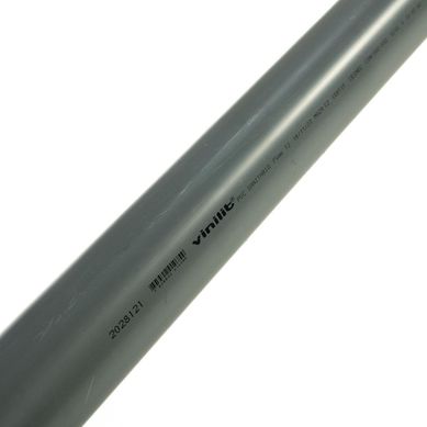 Tubo PVC-S 75mm x 1m  Gris Cementar
