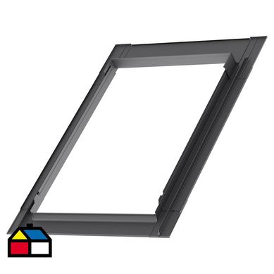Cerco exterior liso - EDS MK04 78x98cm - Aluminio color Grafito