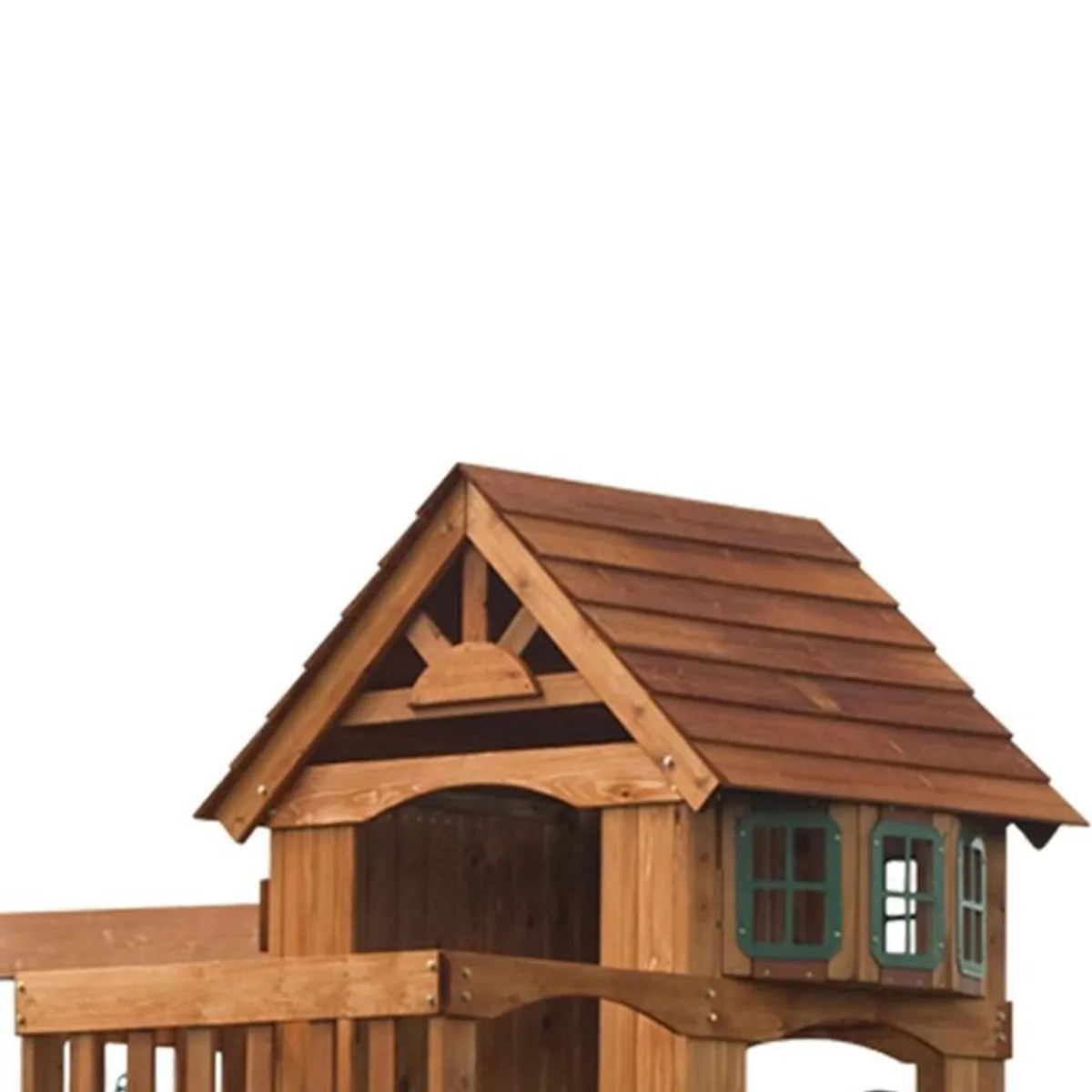 BACKYARD ADVENTURES - Centro Juego Atlantis 551x282x2360 cm Natural