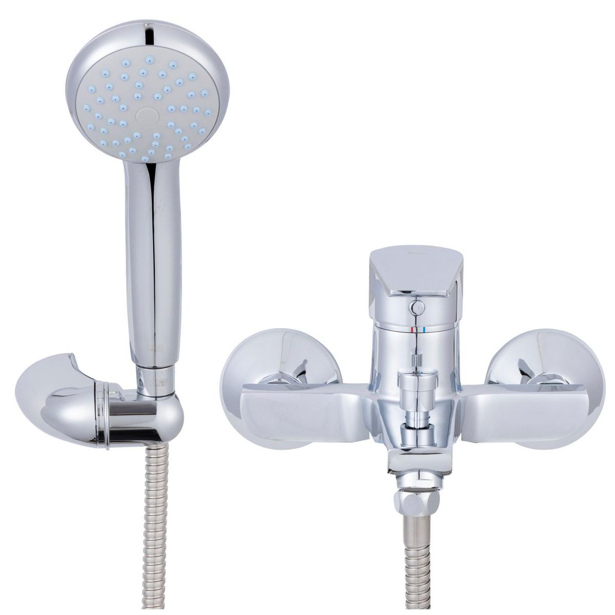 TEKA - Monomando Tina Ducha Calvia Plateado