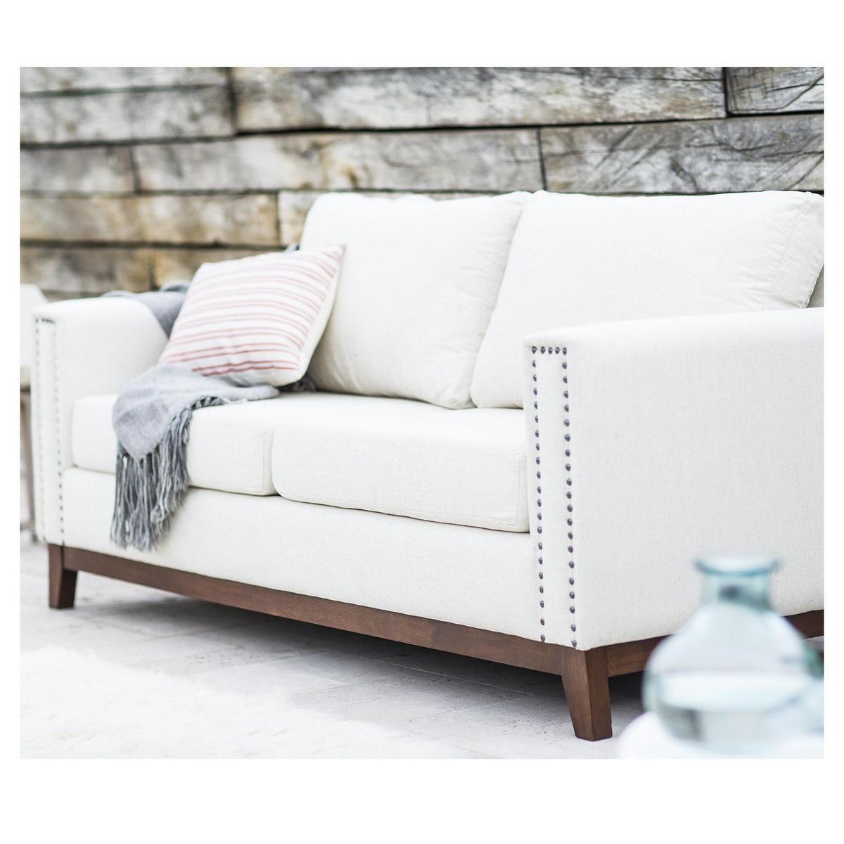 NUEVALINEA - Sofá 3 cuerpos 180x85x78 cm