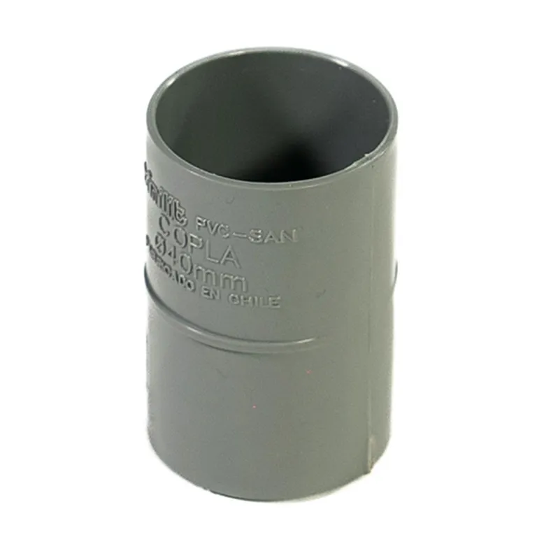 Copla PVC-S Cementar 40mm Gris 1u