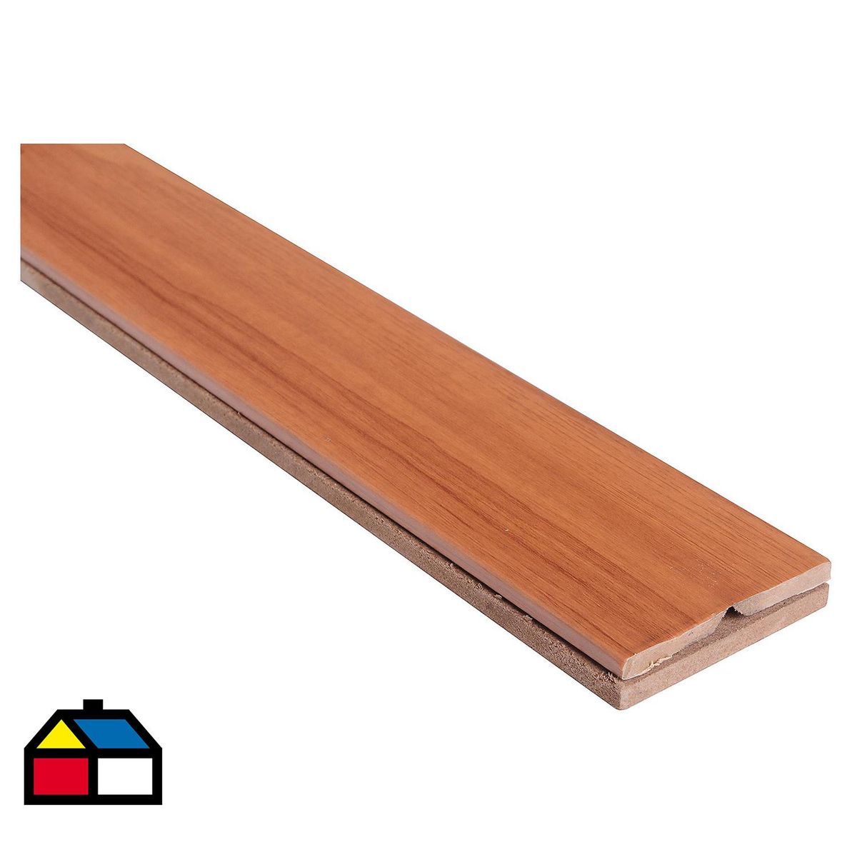 HOLZTEK - Moldura Pilastra MDF Cerezo 4 mm 5.5x240 cm