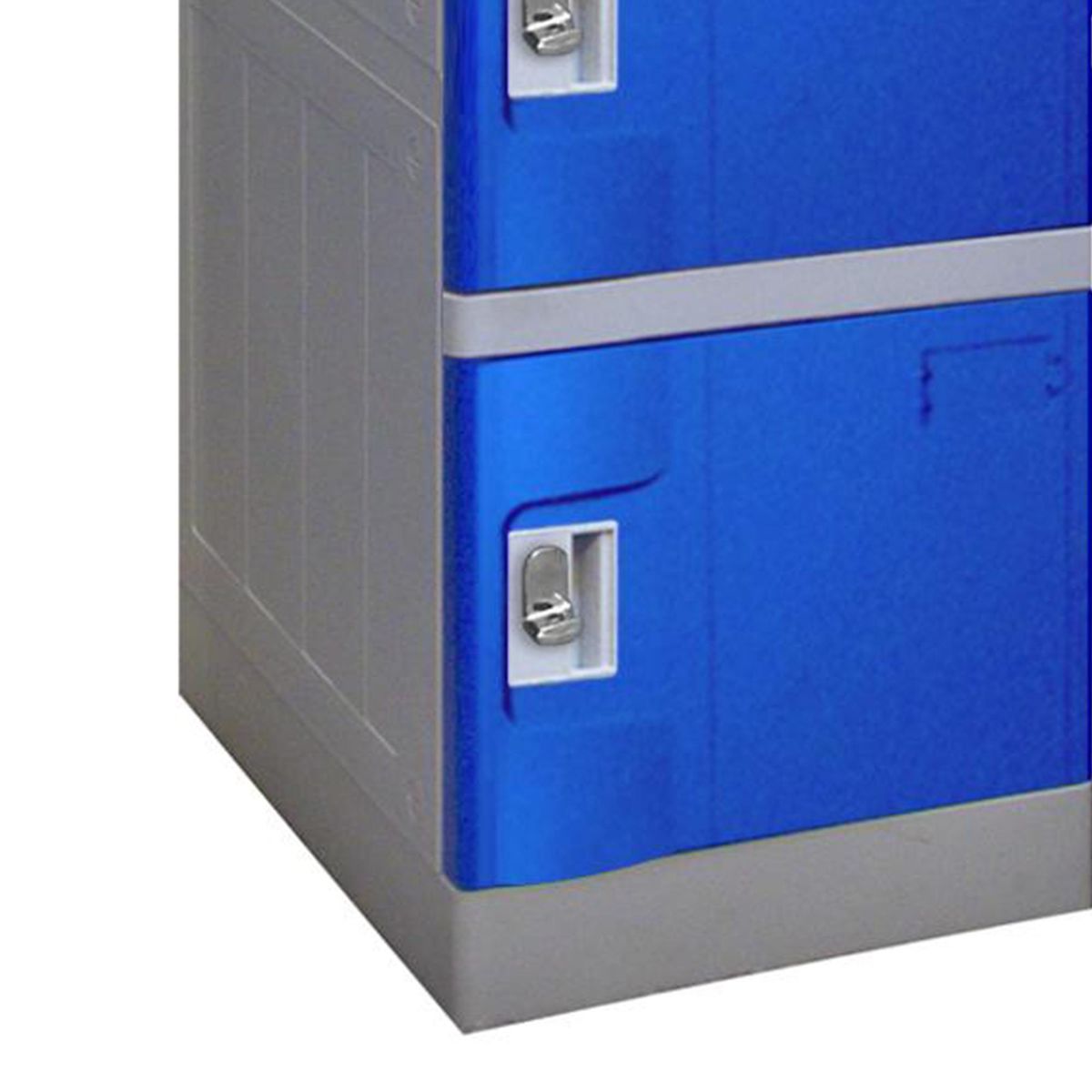 MALETEK - Locker con Portacandado 6 Puerta(s) 50x194x38 cm Azul