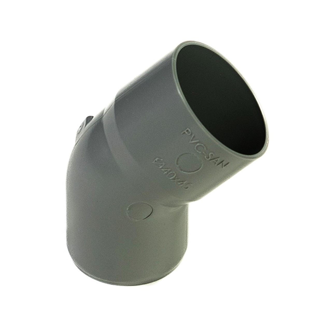 VINILIT - Codo 45o PVC-S Cementar 40mm Gris 1u