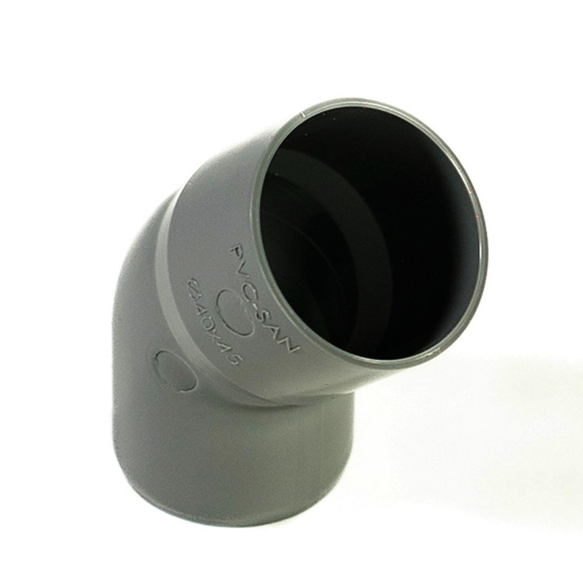 VINILIT - Codo 45o PVC-S Cementar 40mm Gris 1u