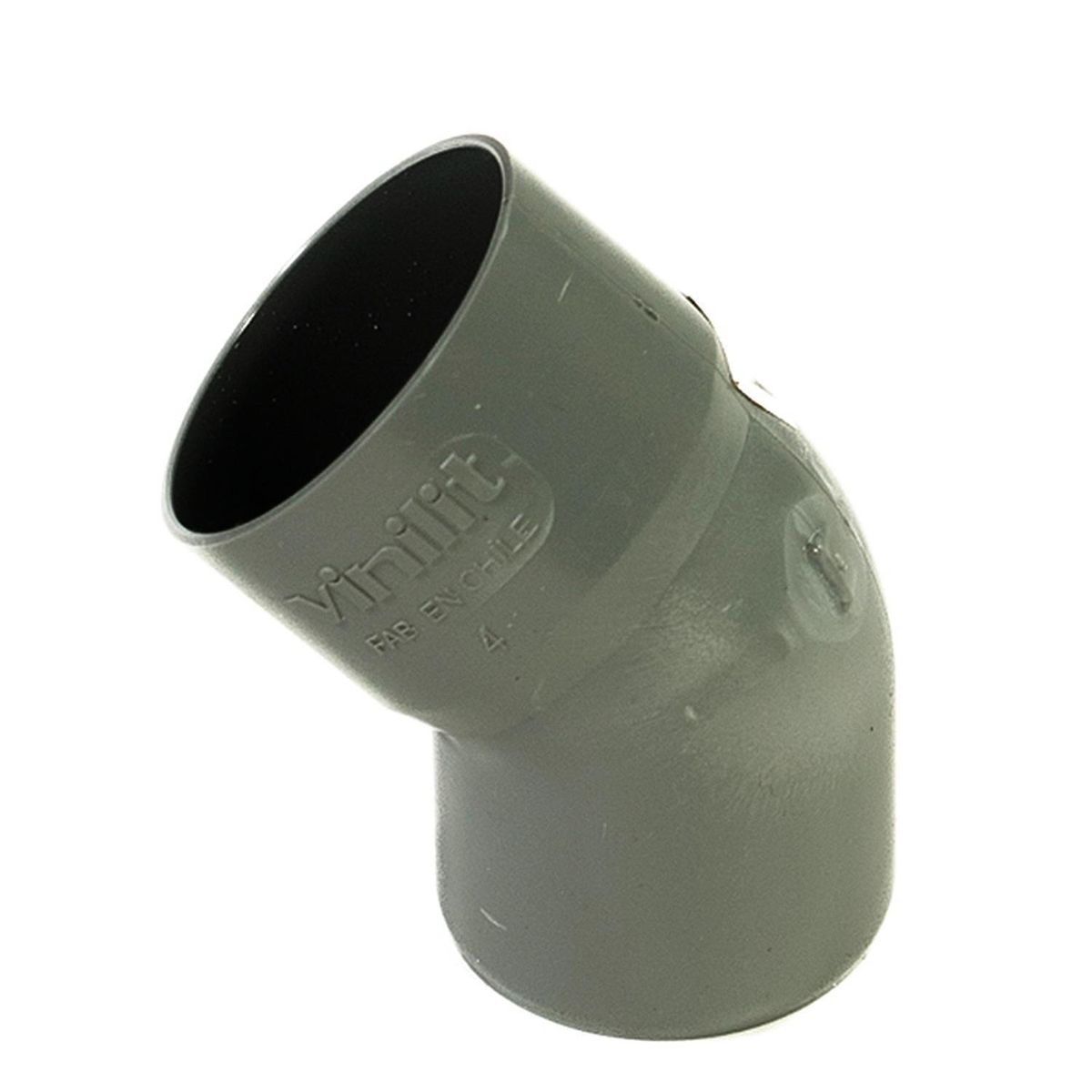 VINILIT - Codo 45o PVC-S Cementar 50mm Gris 1u