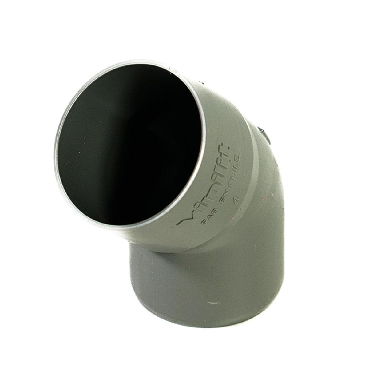 VINILIT - Codo 45o PVC-S Cementar 50mm Gris 1u