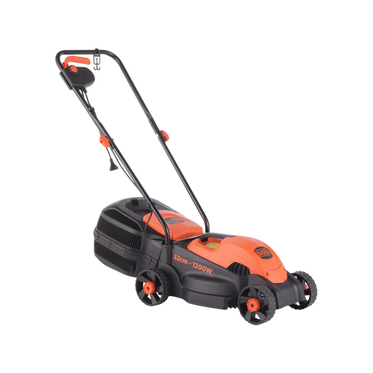 BLACK+DECKER - Cortadora Pasto Eléctrica 1200 W 32 cm