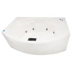 NORGLAS - Tina 183cm x 122cm  hidromasaje Arcadia 8 jets derecha