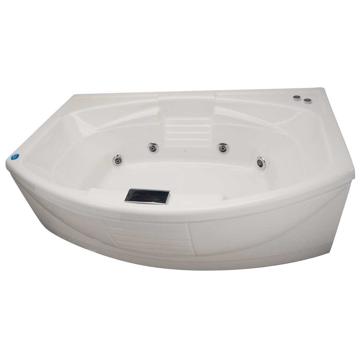 NORGLAS - Tina 183cm x 122cm  hidromasaje Arcadia 8 jets izquierda norglas