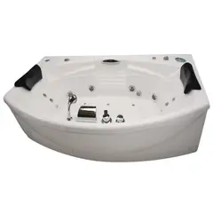 NORGLAS - Tina 183cm x 122cm  hidromasaje Arcadia full 8 jets derecha