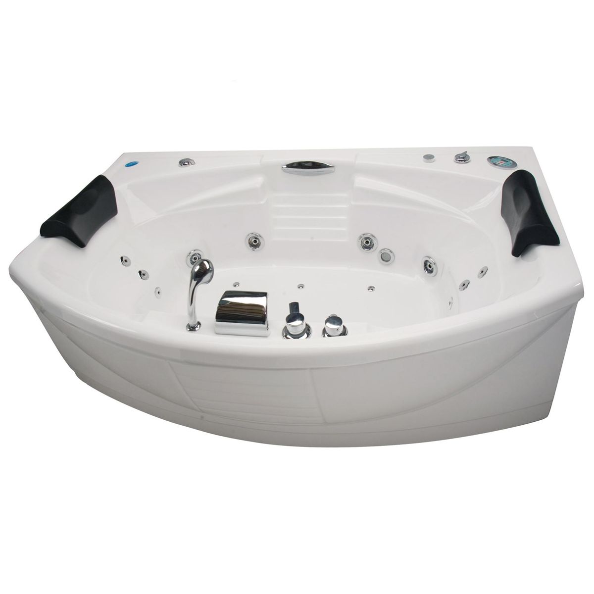 NORGLAS - Tina 183cm x 122cm  hidromasaje Arcadia full 8 jets izquierda norglas